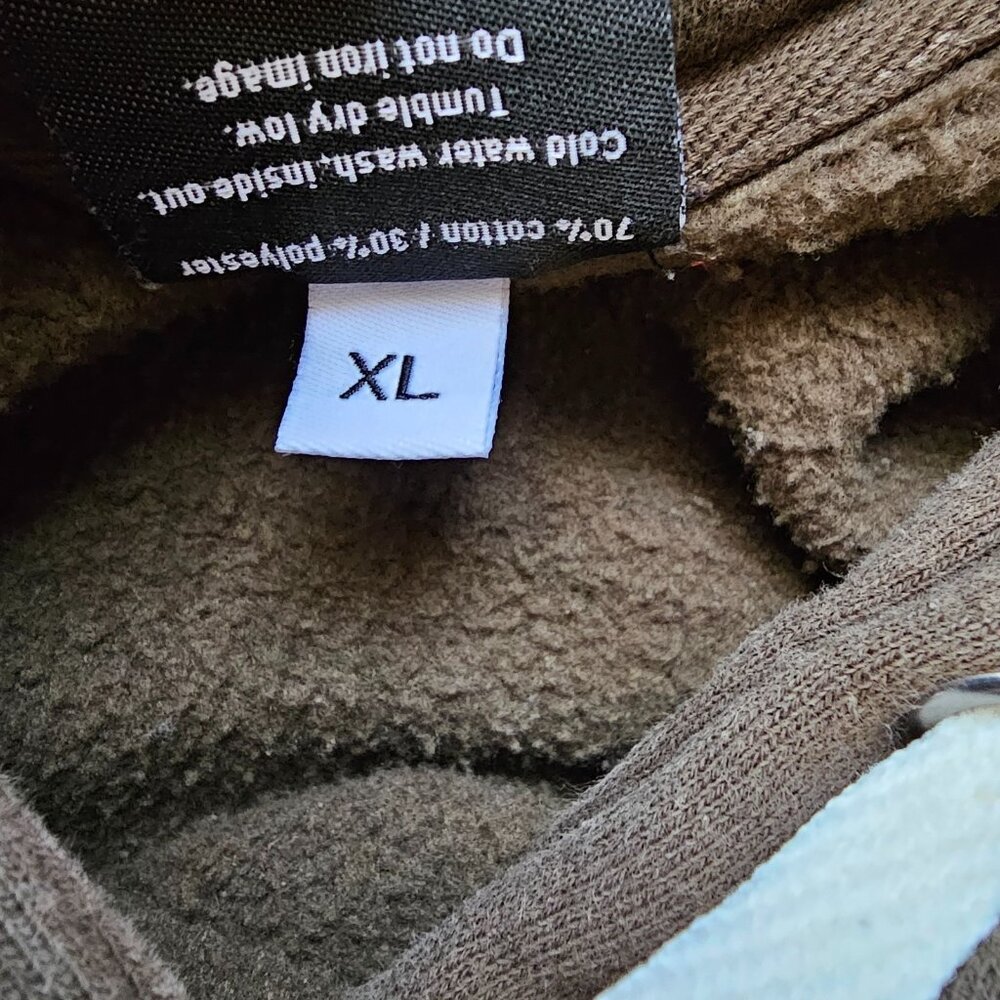 Cookies Original Hoodie Mens XL Green Fleece Pullover Streetwear Sweatshirt - Picture 5 of 11